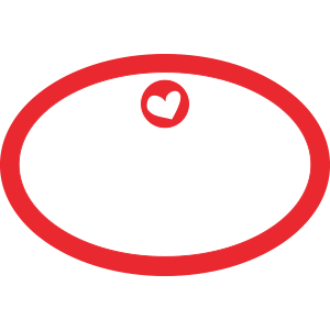 Name Herz Rund Rot