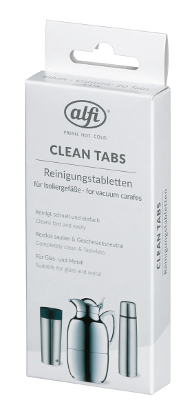 CLEAN TABS 1x20 Stk. Reinigungstabletten für Thermoskannen