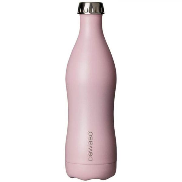 DoWaBo Iso Edelstahl Trinkflasche Cocktail 0,7 l Rosa