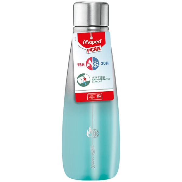 ISO-Flasche CONCEPT ADULT 500ml pastell türkis