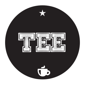Tee-schwarz-rund