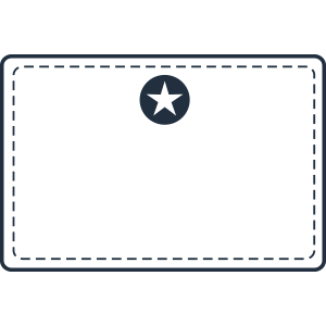 Name Stern Groß Blau