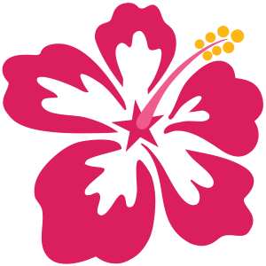 Hawaiiblume-pink