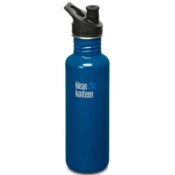 Klean Kanteen Trinkflasche Classic 0,8 L Blau