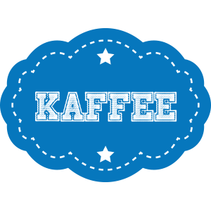 Kaffee-blau