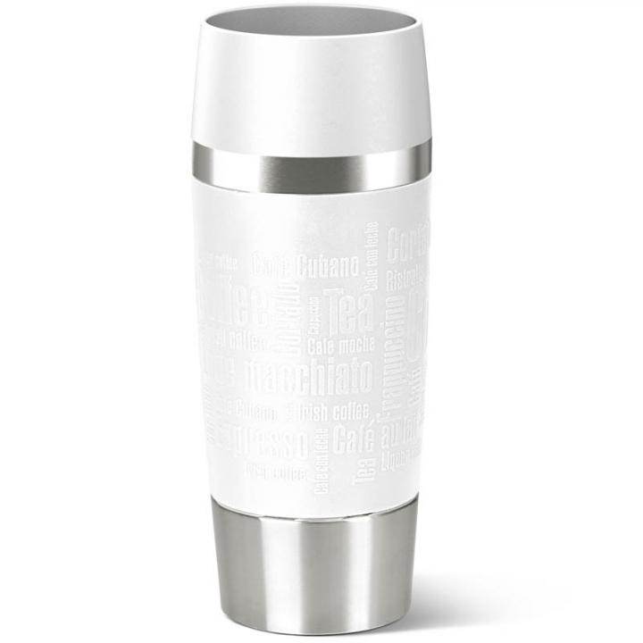 Emsa Thermobecher Travel Mug Manschette Weiss