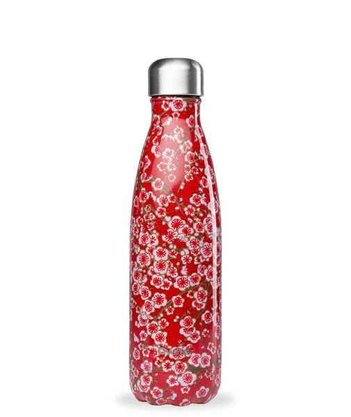 Thermoflasche Flowers 500 ml Rot