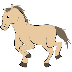 Pferd-hell