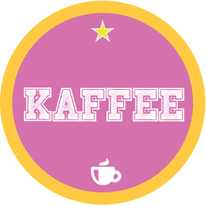 Kaffee-pink-rund